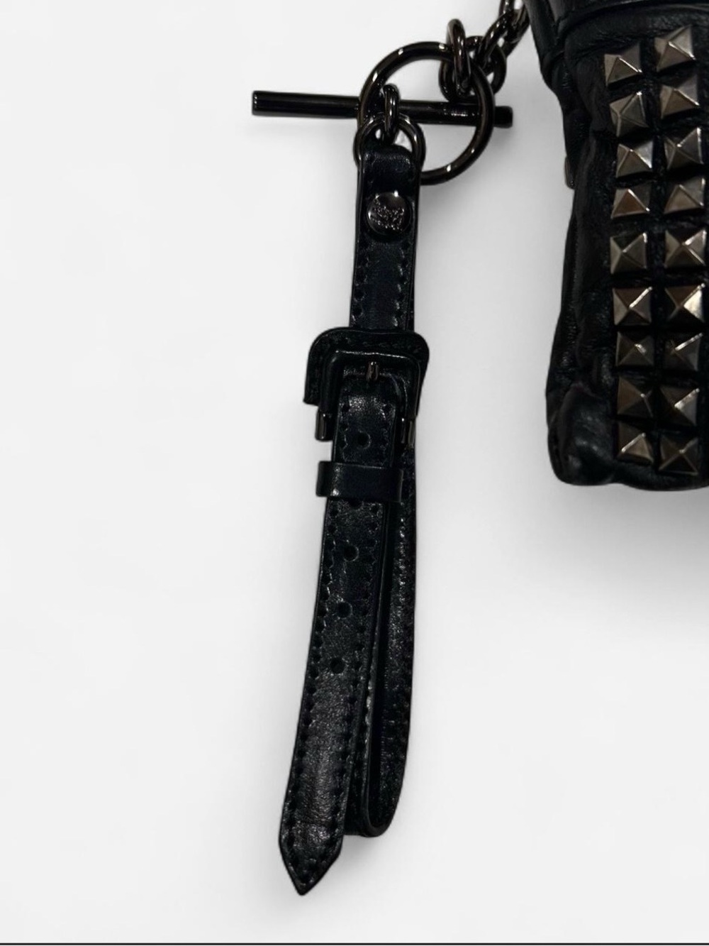 AUTHENTIC Y2K Burberry Prorsum Knight Black
Studded Evening Clutch / Wristlet - Picture 3 of 9